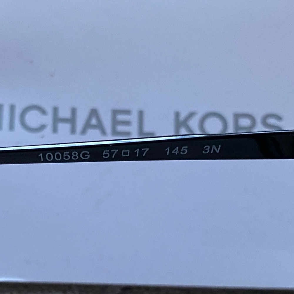 NWT Michael Kors Stockholm Rhinestone Sunglasses Black MK1098B - Picture 10 of 16